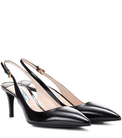 prada saffiano kitten heel|prada pumps and sandals.